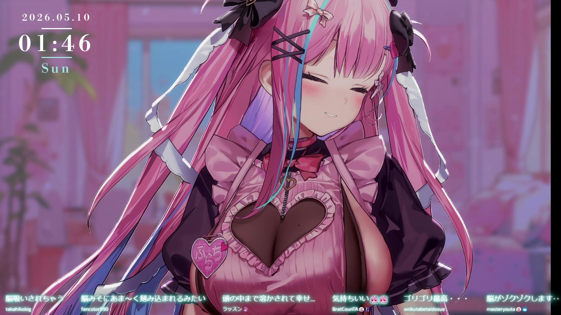 [KU100/Ear Licking] Enjoy the full tongue pressure♥Ear licking❤Live Cute Voice Relaxation ASMR [Sakura Suirachi]