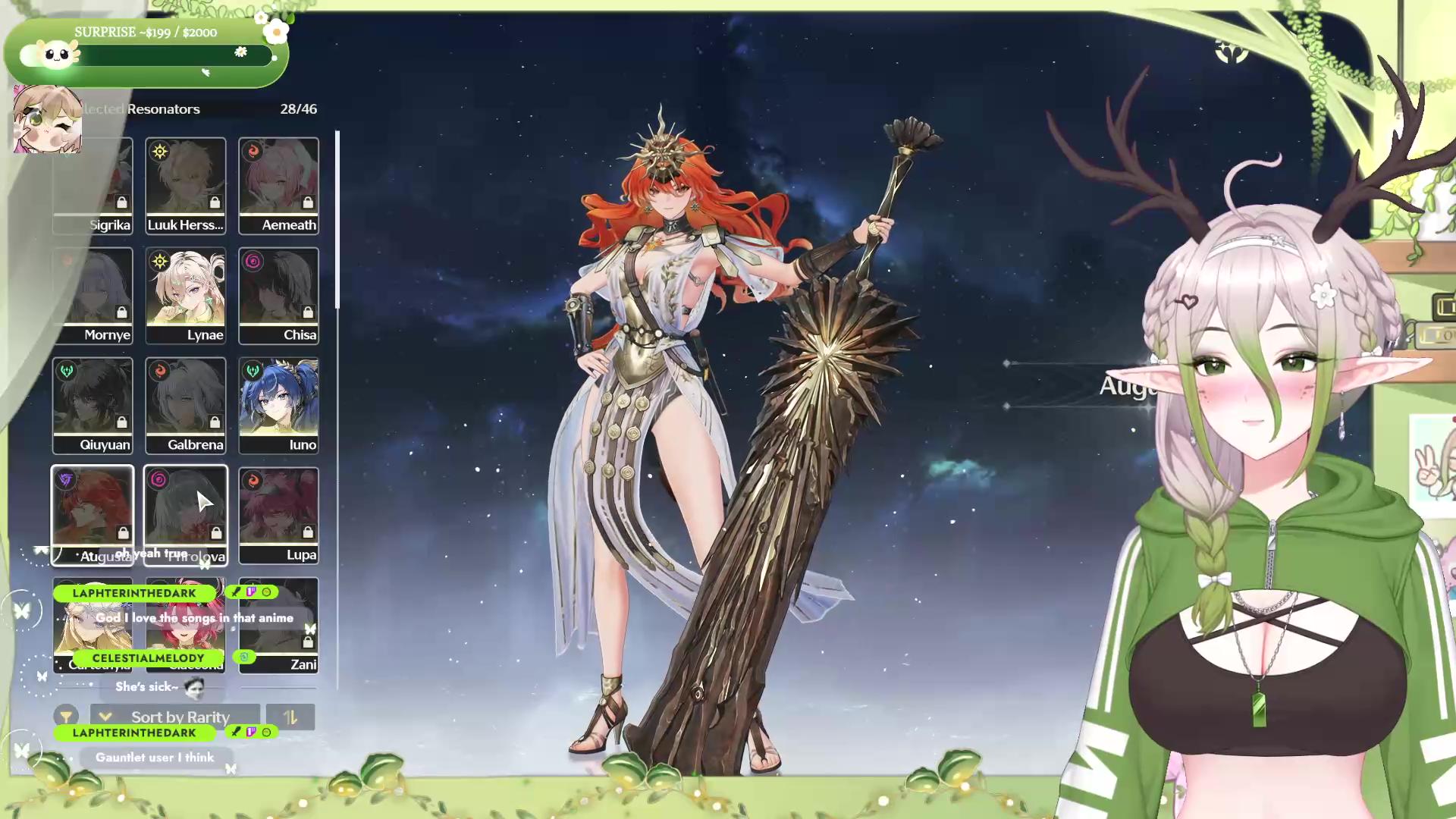 ➷ Chill night, farming and completion running !~♡ ➷【WUWA】