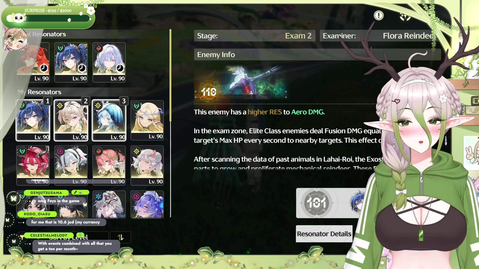 ➷ Chill night, farming and completion running !~♡ ➷【WUWA】