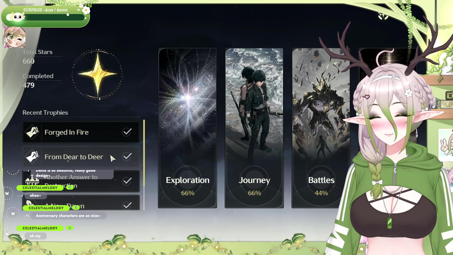 ➷ Chill night, farming and completion running !~♡ ➷【WUWA】