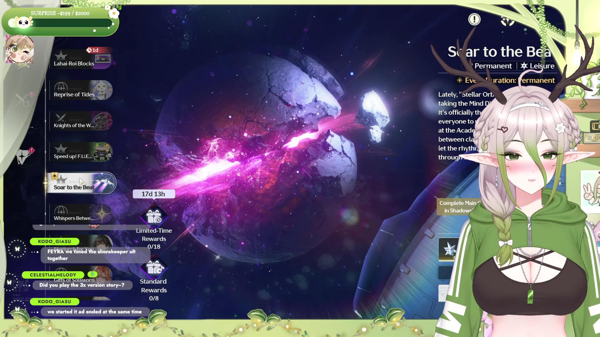 ➷ Chill night, farming and completion running !~♡ ➷【WUWA】