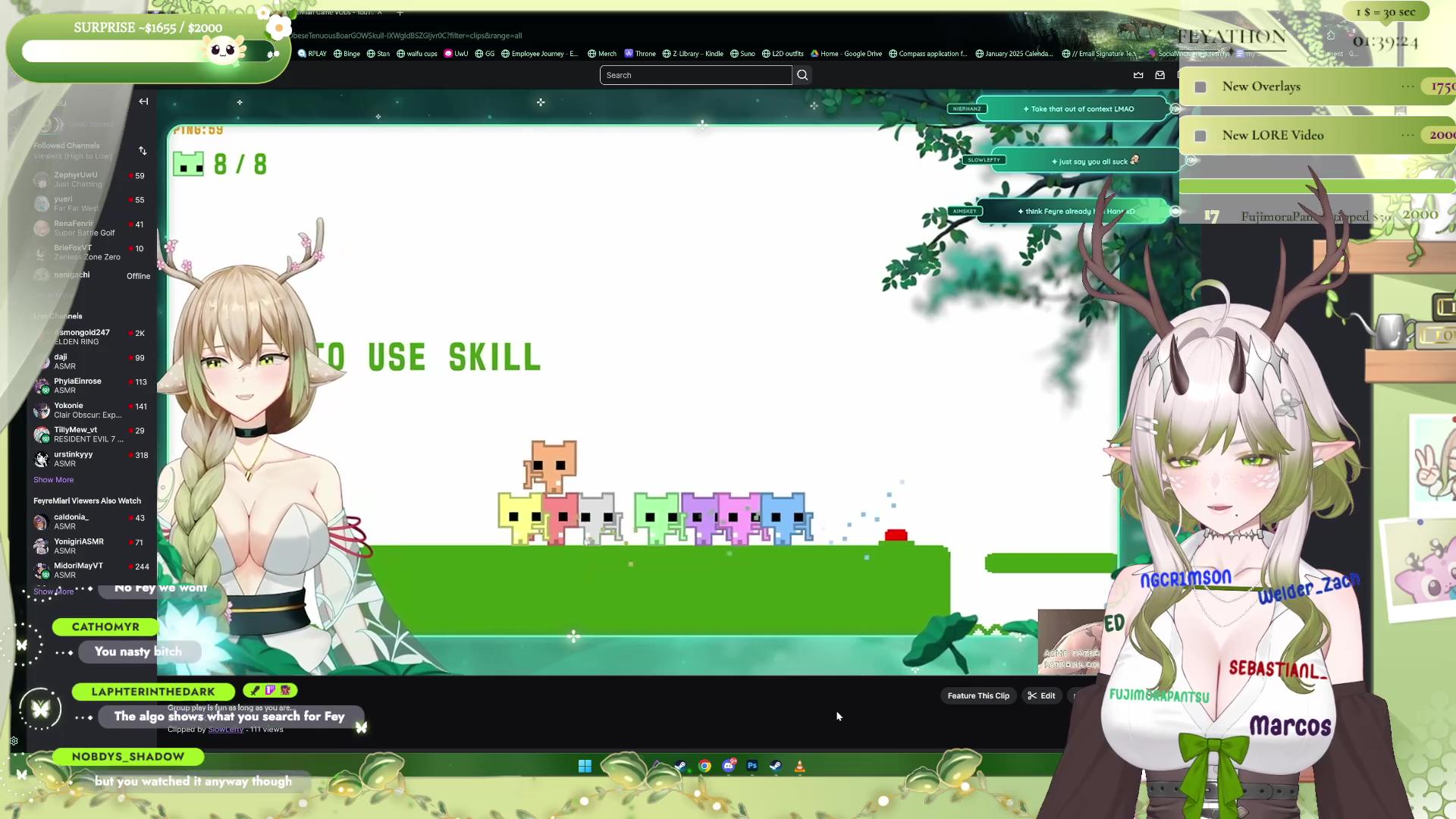 ➷ Feyathon Day 5 - Clips Watch-a-long!!! - ♡ ➷ 【 ❥ FEYATHON】